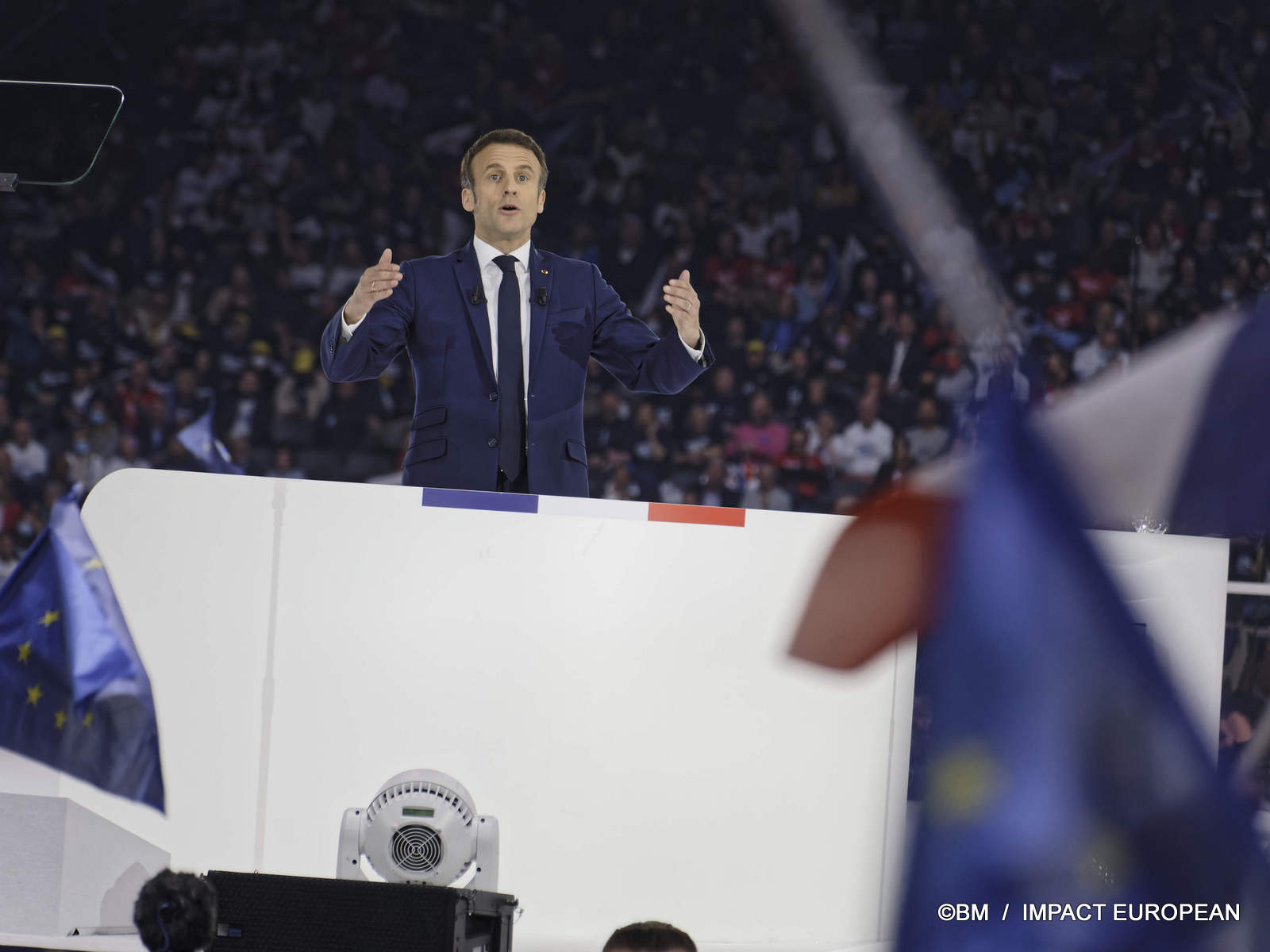 Photos Meeting Emmanuel Macron – Paris La Défense Arena 3 Photos Meeting Emmanuel Macron – Paris La Défense Arena - Image 3