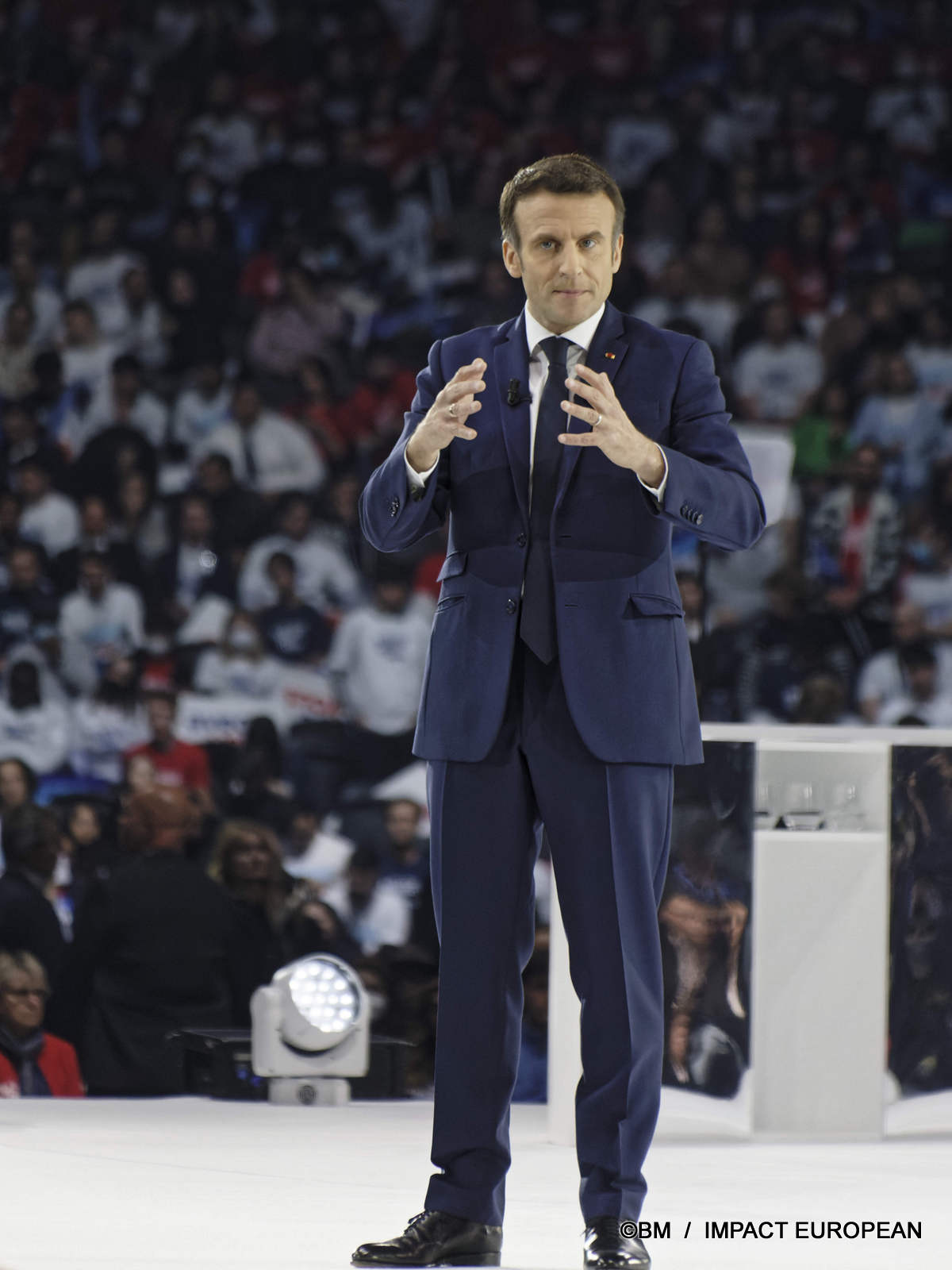 Photos Meeting Emmanuel Macron – Paris La Défense Arena 4 Photos Meeting Emmanuel Macron – Paris La Défense Arena - Image 4
