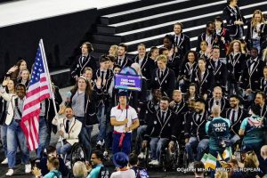 Athl&egrave;tes &ndash; C&eacute;r&eacute;monie d&rsquo;ouverture Paralympique IO 2024, Paris &ndash; D&eacute;l&eacute;gation am&eacute;ricaine