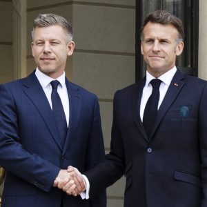 Political Meeting: Péter Magyar and Emmanuel Macron at the Élysée Palace